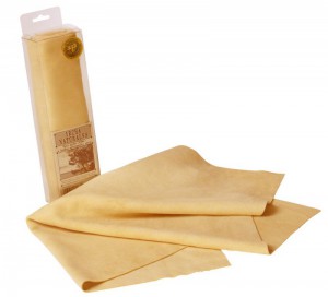 Natural chamois leather XL