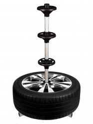 Tire stand for 4 tires